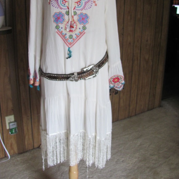 LADIES BOHO TUNIC/DRESS BRAND NEW SIZES  AVAILABLE - Picture 3 of 8